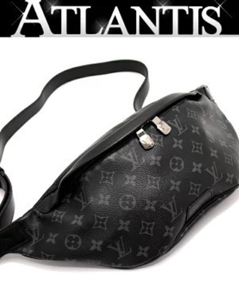 Louis Vuitton Discovery Bum Bag Body Monogram Eclipse Black